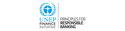 The logo of PRB(Principles for Responsible Banking)