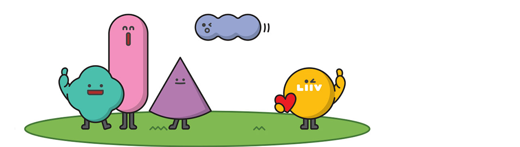 Five Liiv sub-characters of KB Financial Group, ‘Liiv Mate,’