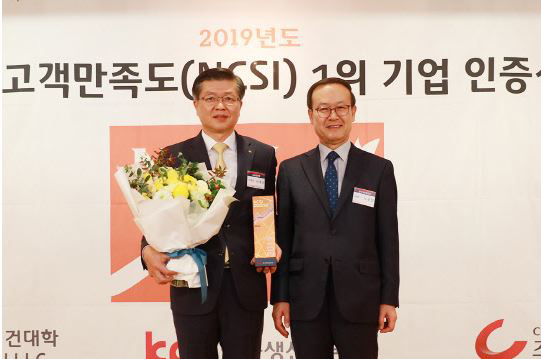 Peringkat No. 1 di NCSI oleh Organisasi Produktivitas Korea (total 13 kali)