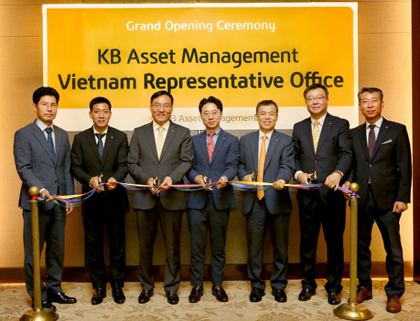 Mendirikan Kantor Perwakilan KB Asset Management Vietnam