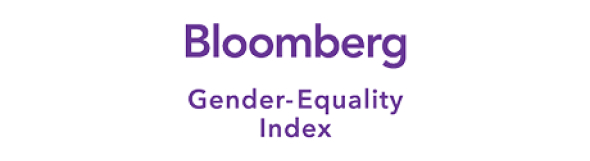 Ini adalah logo Gender Equality Index (GEI) Bloomberg