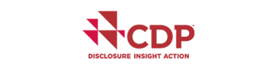 Ini adalah logo Carbon Disclosure Project (CDP).