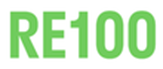 Logo RE100(Renewable Energy 100%)