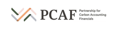 PCAF (탄소회계금융협회) 로고입니다